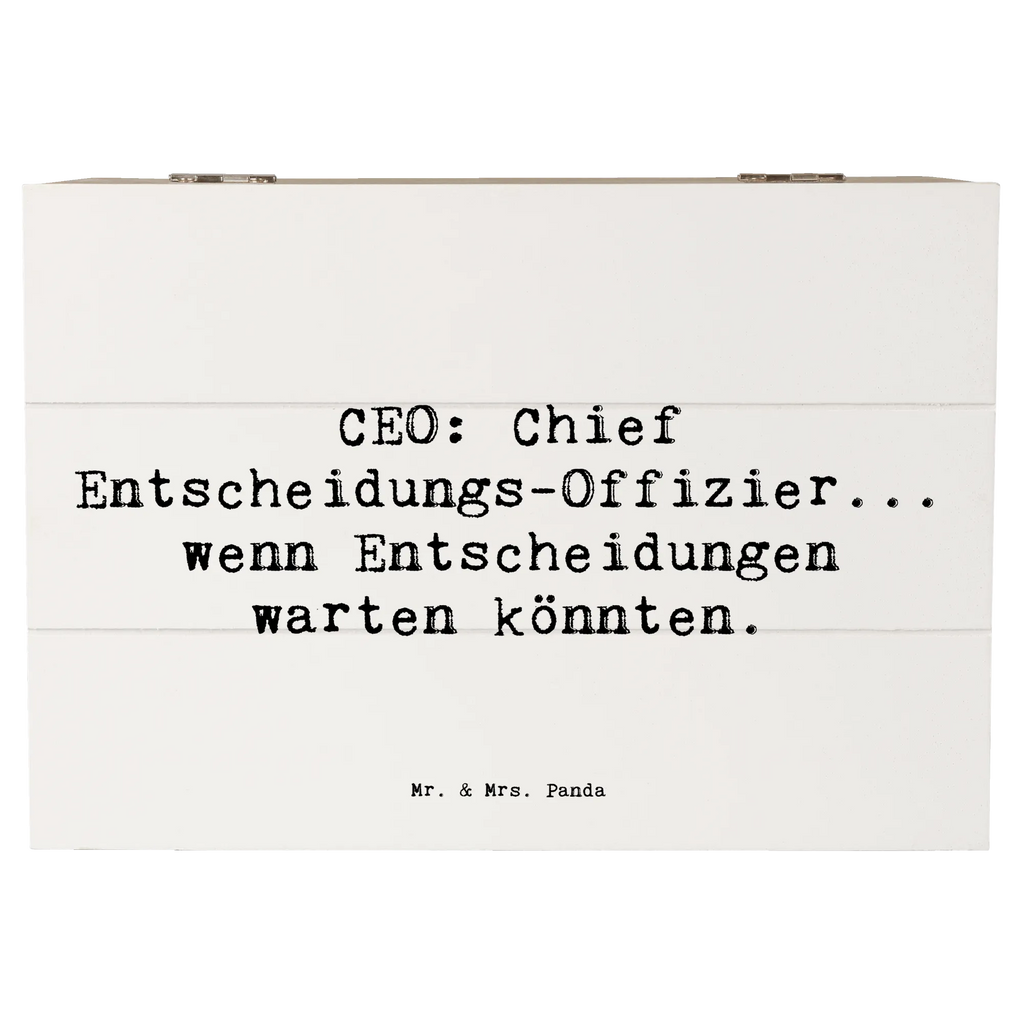 Holzkiste Spruch CEO Entscheidungen Erinnerungsbox, Dekokiste, Holzkiste, Kiste, Schatulle, Geschenkdose, Schatzkiste, Aufbewahrungsbox, Geschenkbox, Erinnerungskiste, Truhe, XXL, Beruf, Ausbildung, Jubiläum, Abschied, Rente, Kollege, Kollegin, Geschenk, Schenken, Arbeitskollege, Mitarbeiter, Firma, Danke, Dankeschön