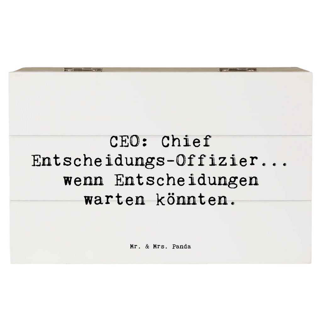 Holzkiste Spruch CEO Entscheidungen Erinnerungsbox, Dekokiste, Holzkiste, Kiste, Schatulle, Geschenkdose, Schatzkiste, Aufbewahrungsbox, Geschenkbox, Erinnerungskiste, Truhe, XXL, Beruf, Ausbildung, Jubiläum, Abschied, Rente, Kollege, Kollegin, Geschenk, Schenken, Arbeitskollege, Mitarbeiter, Firma, Danke, Dankeschön