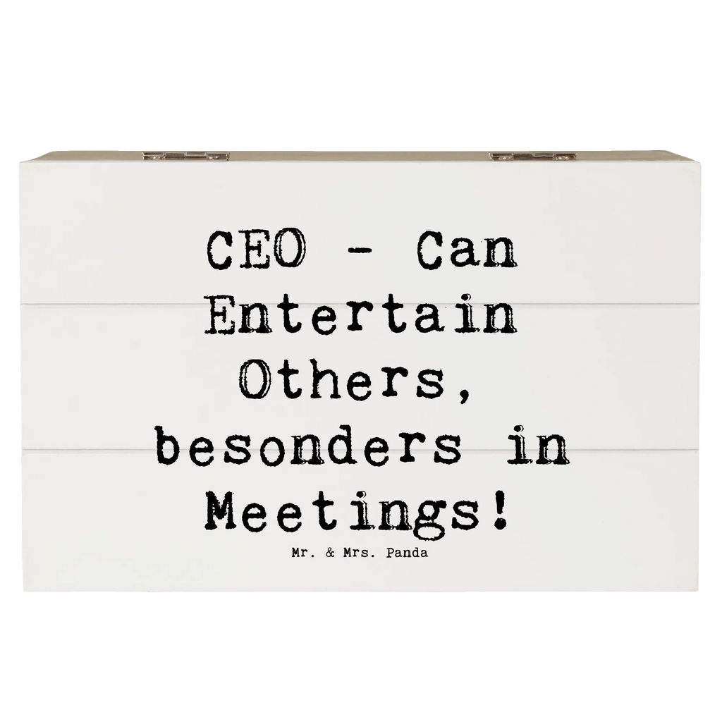 Wooden chest Saying CEO - Can Entertain Others, besonders in Meetings! Geschenkdose, Holzkiste, Truhe, Schatzkiste, Schatulle, XXL, Aufbewahrungsbox, Dekokiste, Erinnerungskiste, Kiste, Geschenkbox, Erinnerungsbox, Beruf, Ausbildung, Jubiläum, Abschied, Rente, Kollege, Kollegin, Geschenk, Schenken, Arbeitskollege, Mitarbeiter, Firma, Danke, Dankeschön