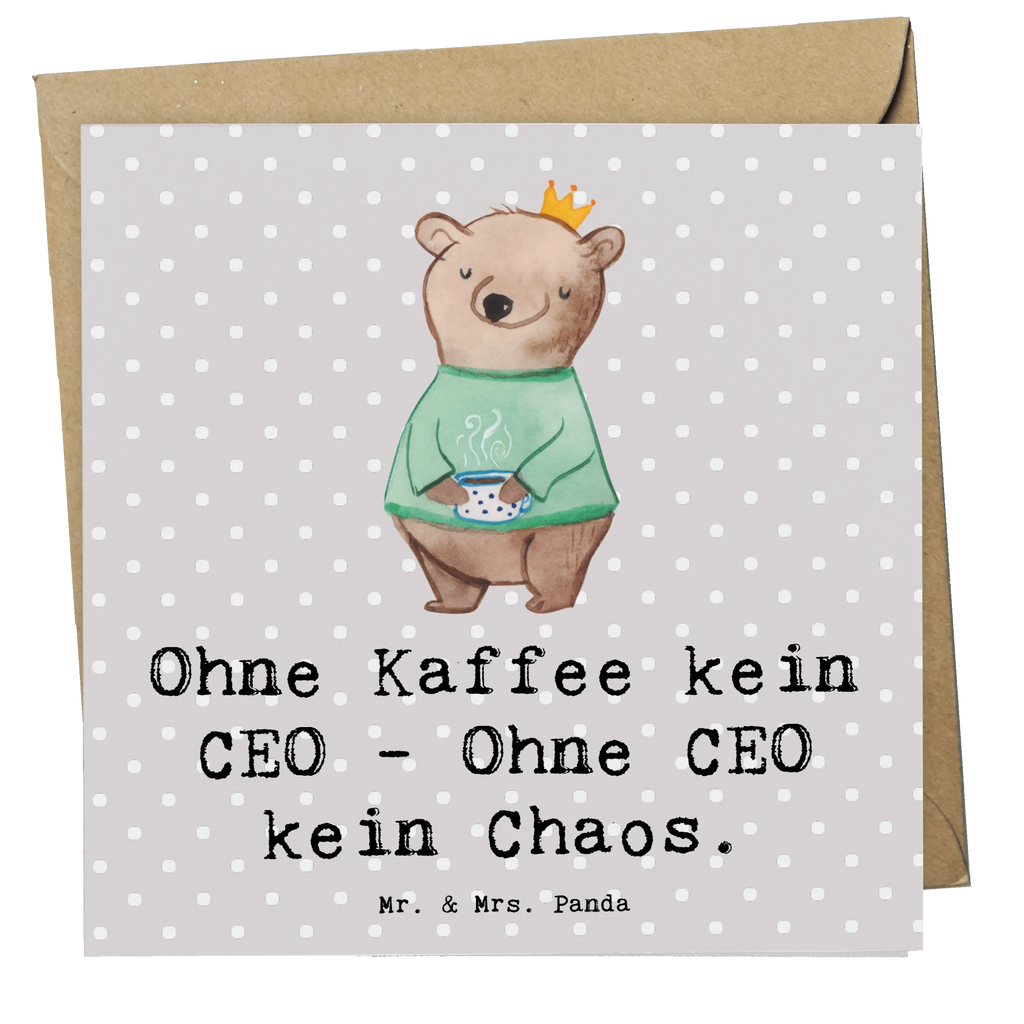 Deluxe Karte CEO ohne Chaos Hochwertige Grußkarte, Klappkarte, Geburtstagskarte, Glückwunschkarte, Einladungskarte, Karte, Grußkarte, Hochwertige Klappkarte, Hochzeitskarte, Beruf, Ausbildung, Jubiläum, Abschied, Rente, Kollege, Kollegin, Geschenk, Schenken, Arbeitskollege, Mitarbeiter, Firma, Danke, Dankeschön