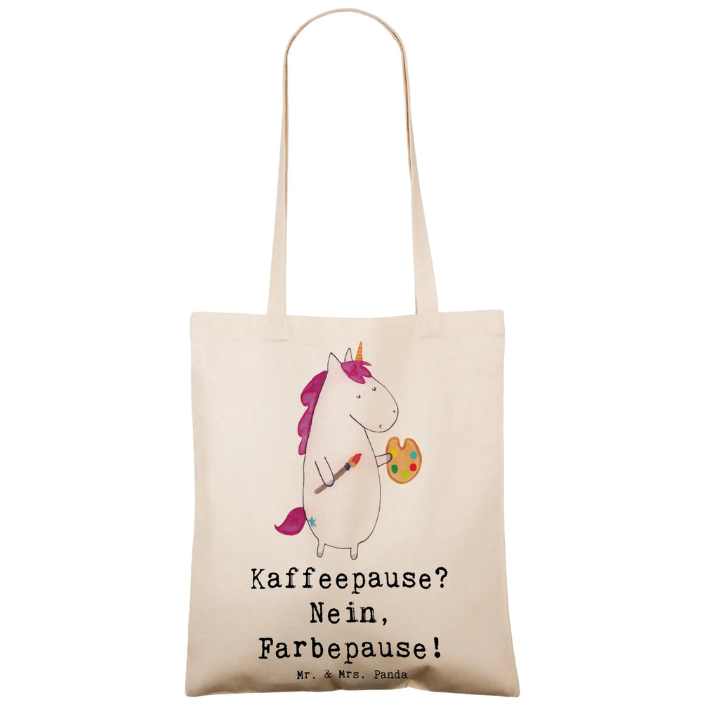 Tote bag Kaffeepause? Nein, Farbepause! Einkaufstüte, Beutel, Einkaufstasche, Stofftasche, Strandtasche, Badetasche, Stoffbeutel, Tragetasche, Tasche, Jutetasche, Jutebeutel, Umhängetasche, Shopper, Schultertasche, Laptoptasche, Beuteltasche, Beruf, Ausbildung, Jubiläum, Abschied, Rente, Kollege, Kollegin, Geschenk, Schenken, Arbeitskollege, Mitarbeiter, Firma, Danke, Dankeschön