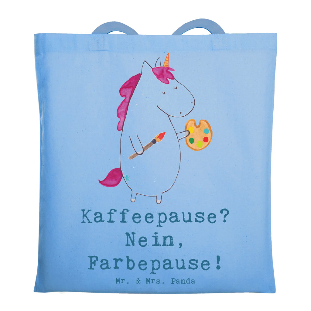 Tote bag Kaffeepause? Nein, Farbepause! Einkaufstüte, Beutel, Einkaufstasche, Stofftasche, Strandtasche, Badetasche, Stoffbeutel, Tragetasche, Tasche, Jutetasche, Jutebeutel, Umhängetasche, Shopper, Schultertasche, Laptoptasche, Beuteltasche, Beruf, Ausbildung, Jubiläum, Abschied, Rente, Kollege, Kollegin, Geschenk, Schenken, Arbeitskollege, Mitarbeiter, Firma, Danke, Dankeschön