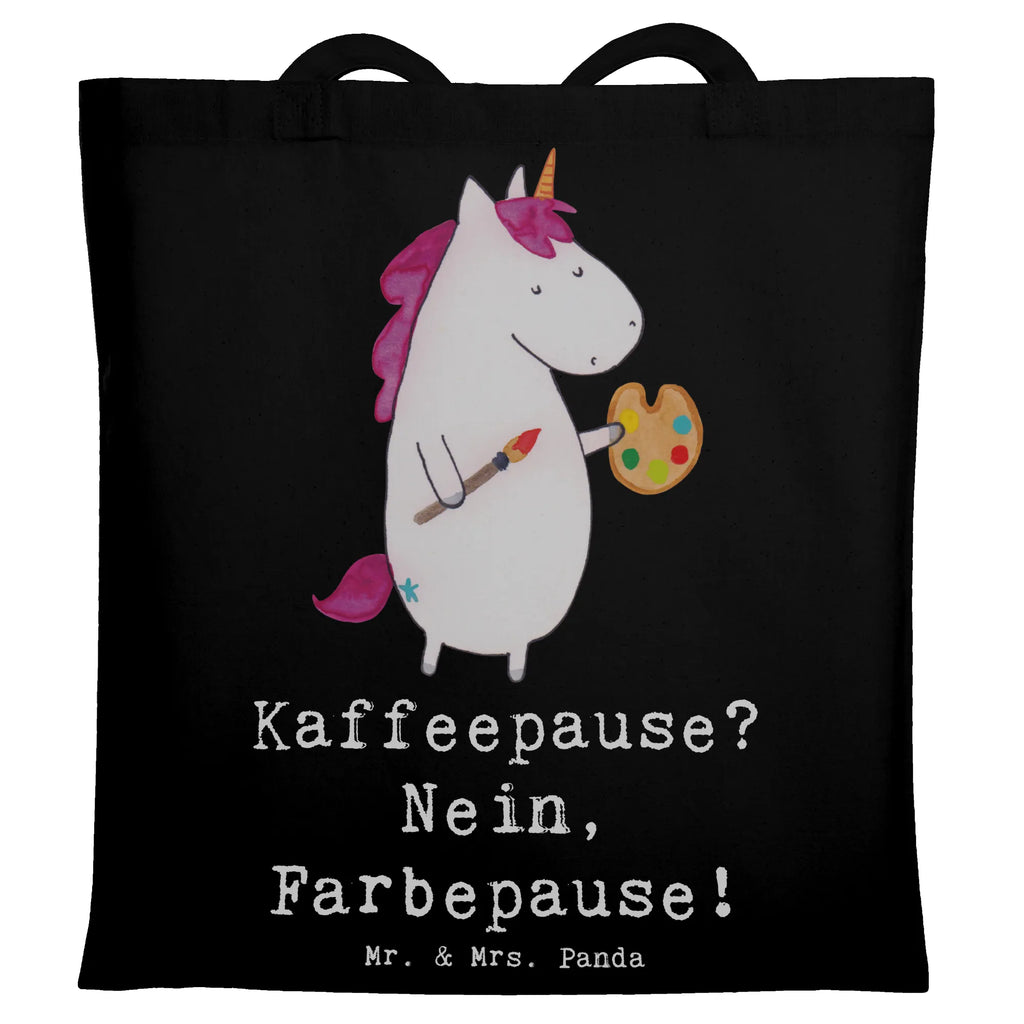 Tote bag Kaffeepause? Nein, Farbepause! Einkaufstüte, Beutel, Einkaufstasche, Stofftasche, Strandtasche, Badetasche, Stoffbeutel, Tragetasche, Tasche, Jutetasche, Jutebeutel, Umhängetasche, Shopper, Schultertasche, Laptoptasche, Beuteltasche, Beruf, Ausbildung, Jubiläum, Abschied, Rente, Kollege, Kollegin, Geschenk, Schenken, Arbeitskollege, Mitarbeiter, Firma, Danke, Dankeschön