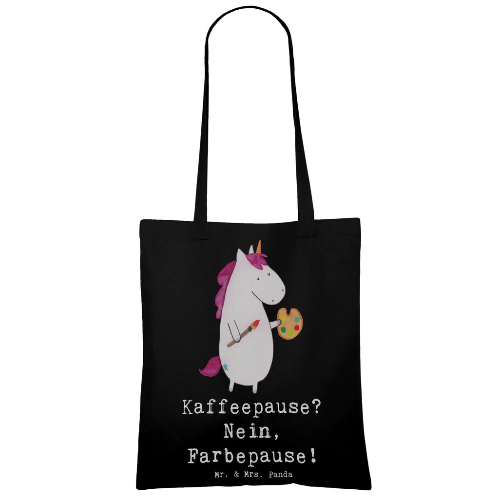 Tote bag Kaffeepause? Nein, Farbepause! Einkaufstüte, Beutel, Einkaufstasche, Stofftasche, Strandtasche, Badetasche, Stoffbeutel, Tragetasche, Tasche, Jutetasche, Jutebeutel, Umhängetasche, Shopper, Schultertasche, Laptoptasche, Beuteltasche, Beruf, Ausbildung, Jubiläum, Abschied, Rente, Kollege, Kollegin, Geschenk, Schenken, Arbeitskollege, Mitarbeiter, Firma, Danke, Dankeschön