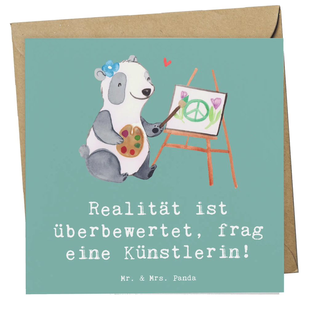 Deluxe Karte Künstlerin Traum Einladungskarte, Glückwunschkarte, Geburtstagskarte, Karte, Hochwertige Klappkarte, Grußkarte, Klappkarte, Hochwertige Grußkarte, Hochzeitskarte, Beruf, Ausbildung, Jubiläum, Abschied, Rente, Kollege, Kollegin, Geschenk, Schenken, Arbeitskollege, Mitarbeiter, Firma, Danke, Dankeschön