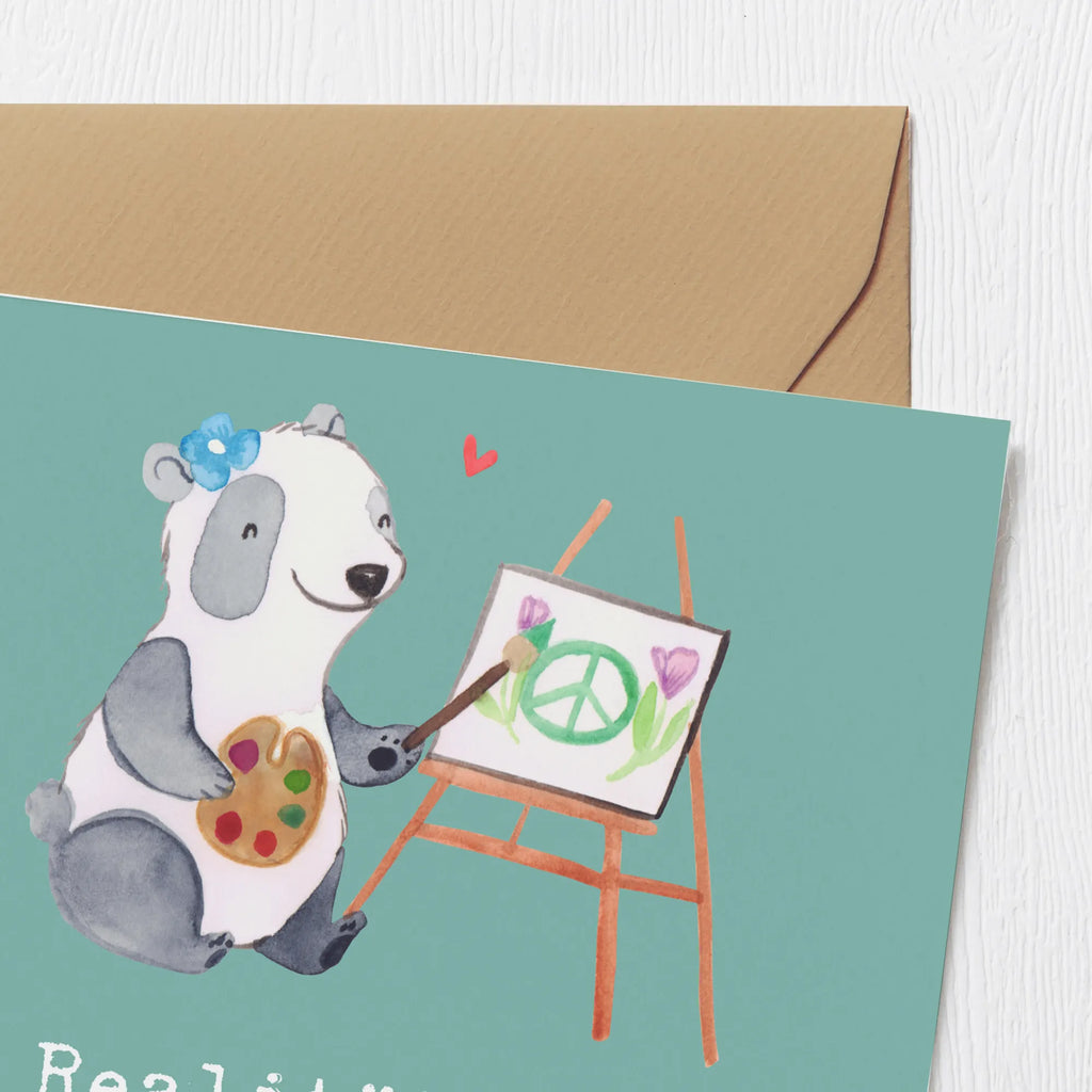 Deluxe Karte Künstlerin Traum Einladungskarte, Glückwunschkarte, Geburtstagskarte, Karte, Hochwertige Klappkarte, Grußkarte, Klappkarte, Hochwertige Grußkarte, Hochzeitskarte, Beruf, Ausbildung, Jubiläum, Abschied, Rente, Kollege, Kollegin, Geschenk, Schenken, Arbeitskollege, Mitarbeiter, Firma, Danke, Dankeschön