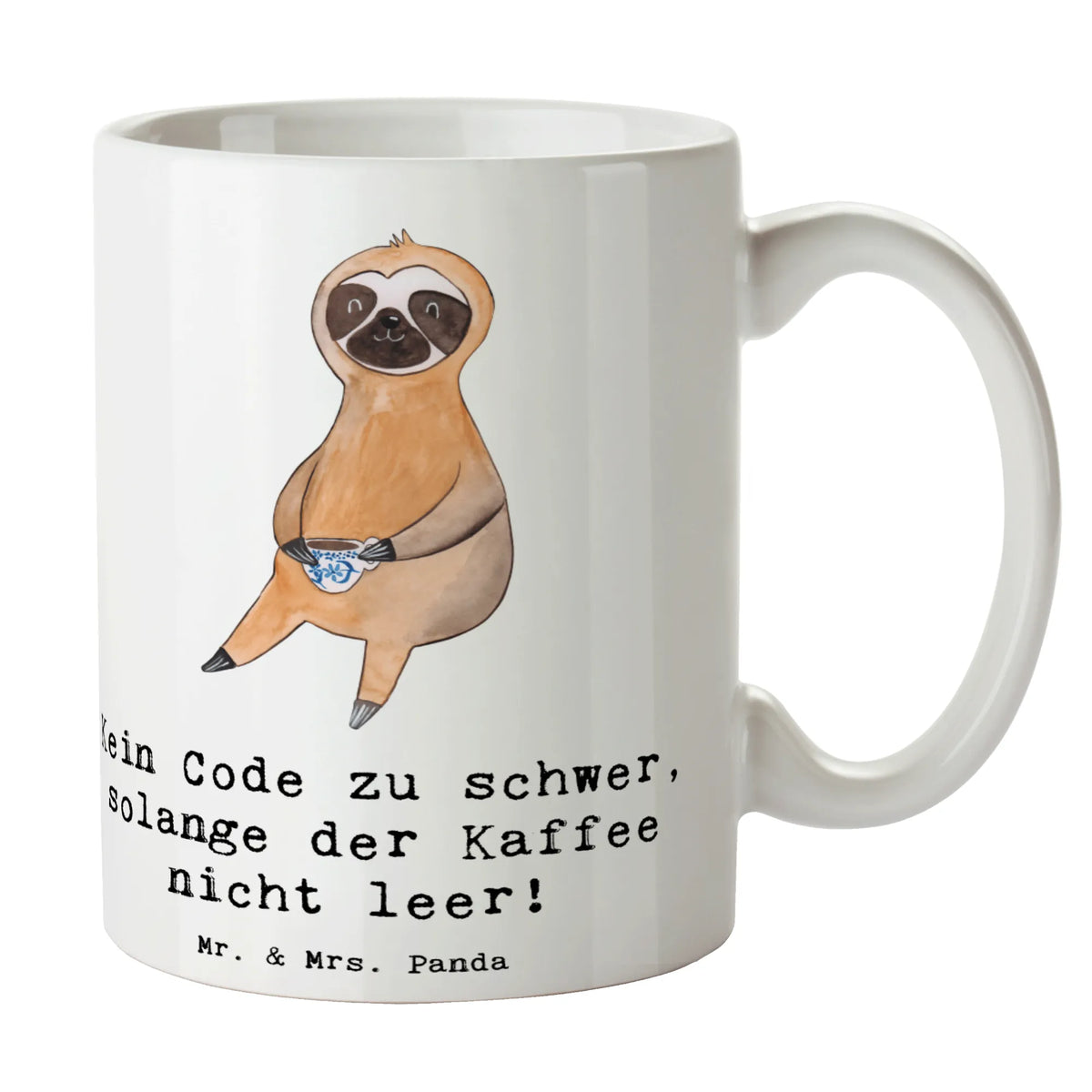 Mug Kein Code zu schwer, solange der Kaffee nicht leer! profession, sayings, best, farewell gift, passing exam, anniversary, retirement, promotion, job start, gift idea, gift
