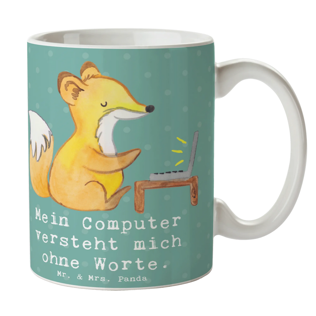 Mug Mein Computer versteht mich ohne Worte. Tasse mit Motiven, Tasse, Teetasse, Geschenktasse, Porzellantasse, Bürotasse, Keramiktasse, Kaffeetasse, Tasse mit Zitaten, Beruf, Ausbildung, Jubiläum, Abschied, Rente, Kollege, Kollegin, Geschenk, Schenken, Arbeitskollege, Mitarbeiter, Firma, Danke, Dankeschön