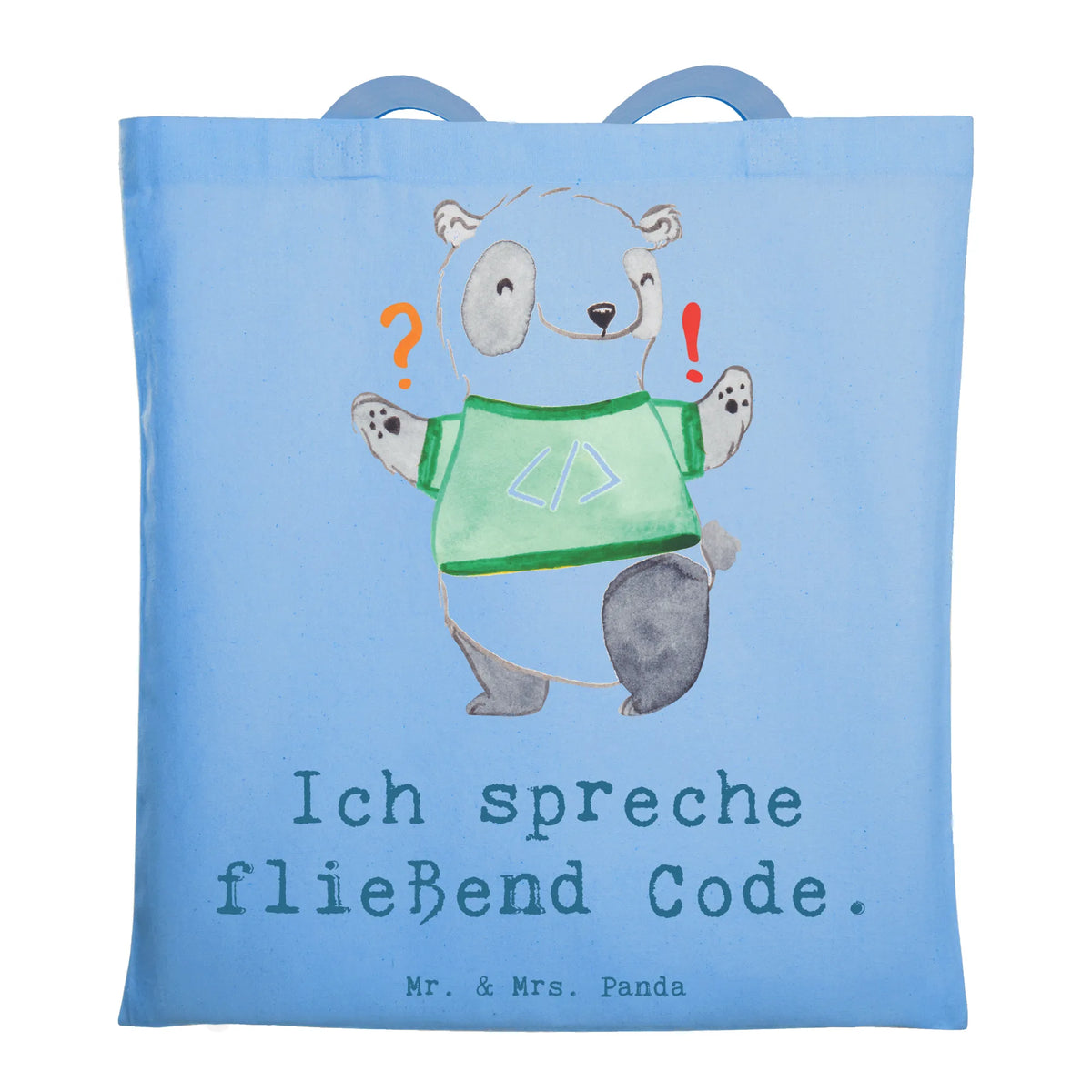 Torba Ich spreche fließend Code. Prezent, Dziękuję, Zawód, Wykształcenie, Jubileusz, Pożegnanie, Emerytura, Kolega, Koleżanka, Dawać, Pracownik, Współpracownik, Dziękuję bardzo