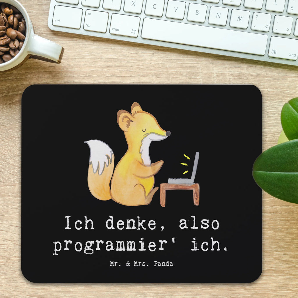 Mouse mat Ich denke, also programmier' ich. Mousepad, Büroausstattung, PC Zubehör, Designer Mauspad, Mauspad Büro, Arbeitszimmer, Einzigartiges Mauspad, Mausunterlage, Mauspad, Computer zubehör, Beruf, Ausbildung, Jubiläum, Abschied, Rente, Kollege, Kollegin, Geschenk, Schenken, Arbeitskollege, Mitarbeiter, Firma, Danke, Dankeschön