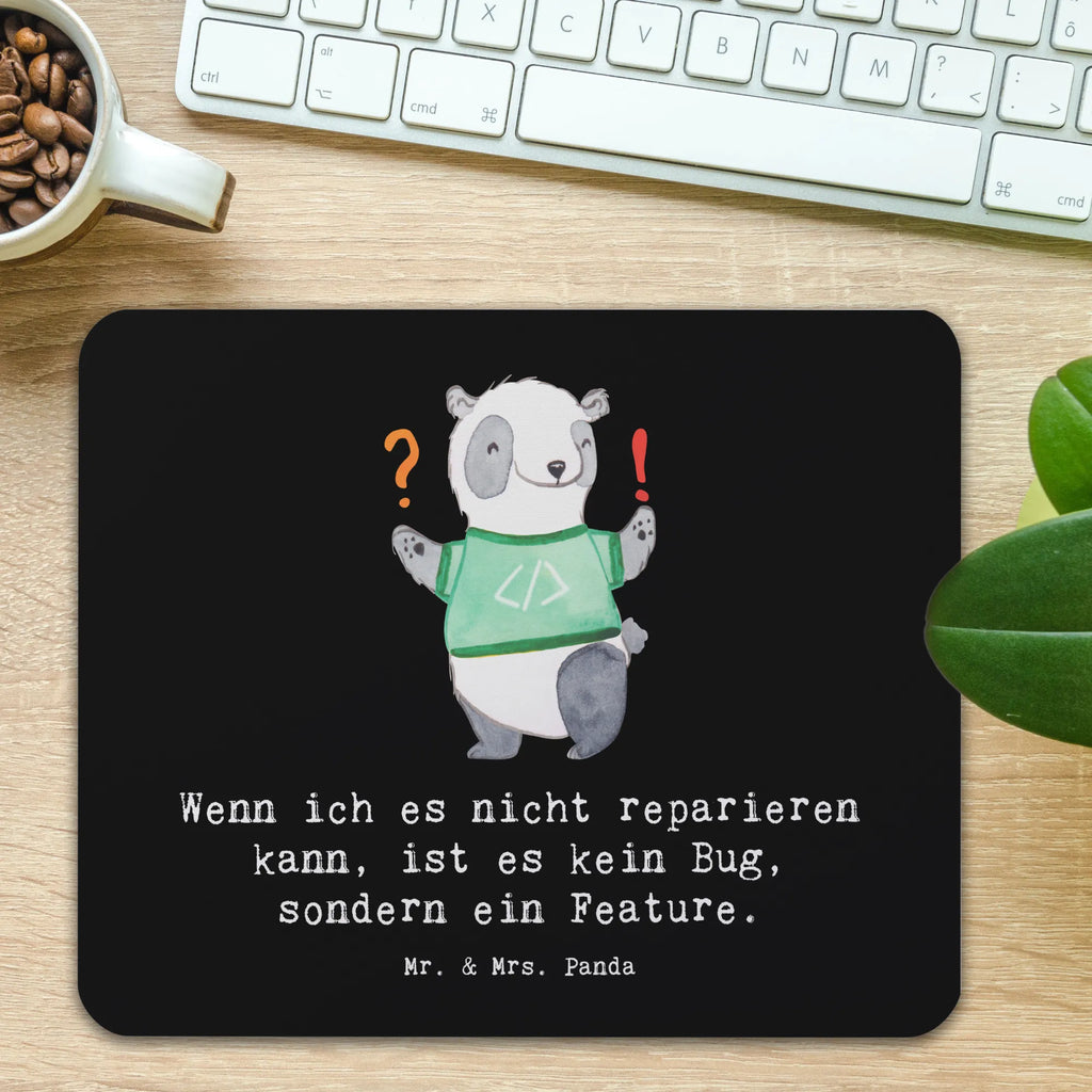 Mouse mat Wenn ich es nicht reparieren kann, ist es kein Bug, sondern ein Feature. Mausunterlage, Mousepad, Büroausstattung, Computer zubehör, Einzigartiges Mauspad, PC Zubehör, Designer Mauspad, Mauspad, Arbeitszimmer, Mauspad Büro, Beruf, Ausbildung, Jubiläum, Abschied, Rente, Kollege, Kollegin, Geschenk, Schenken, Arbeitskollege, Mitarbeiter, Firma, Danke, Dankeschön