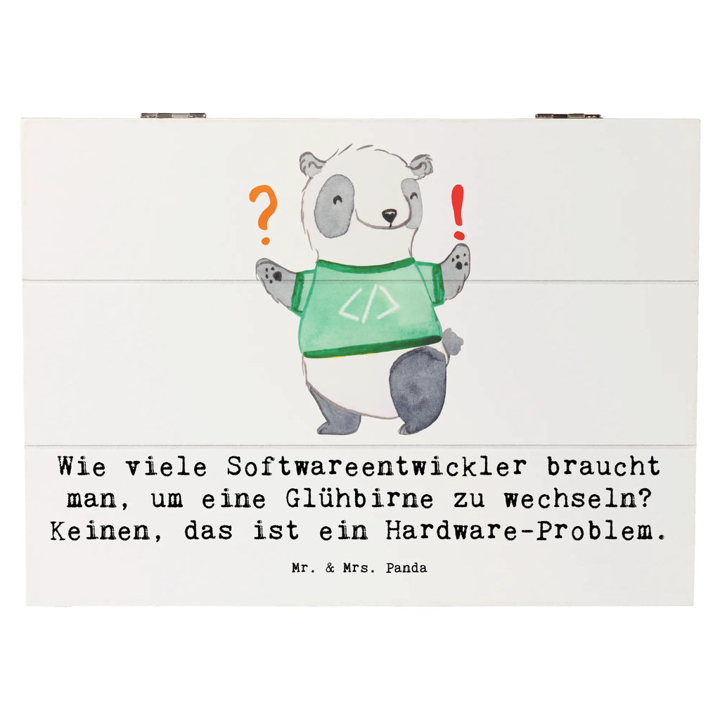 Wooden chest Wie viele Softwareentwickler braucht man, um eine Glühbirne zu wechseln? Keinen, das ist ein Hardware-Problem. Erinnerungsbox, Schatulle, Holzkiste, Geschenkdose, Schatzkiste, Dekokiste, Truhe, XXL, Kiste, Geschenkbox, Aufbewahrungsbox, Erinnerungskiste, Beruf, Ausbildung, Jubiläum, Abschied, Rente, Kollege, Kollegin, Geschenk, Schenken, Arbeitskollege, Mitarbeiter, Firma, Danke, Dankeschön