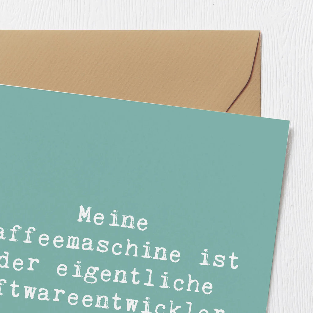 Deluxe Karte Spruch Softwareentwickler Held Glückwunschkarte, Karte, Hochzeitskarte, Klappkarte, Hochwertige Grußkarte, Geburtstagskarte, Hochwertige Klappkarte, Einladungskarte, Grußkarte, Beruf, Ausbildung, Jubiläum, Abschied, Rente, Kollege, Kollegin, Geschenk, Schenken, Arbeitskollege, Mitarbeiter, Firma, Danke, Dankeschön
