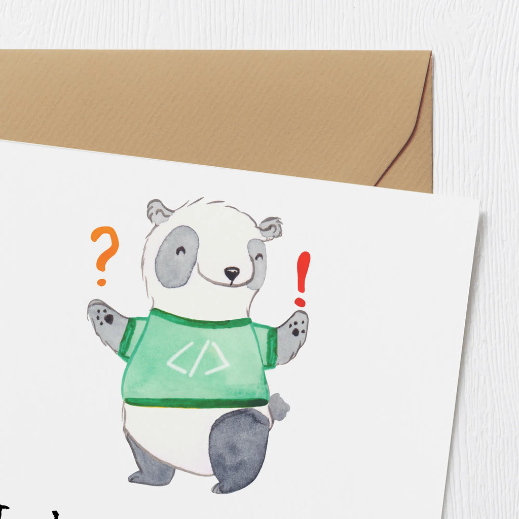 Deluxe Card Ich spreche fließend Code. Klappkarte, Hochwertige Klappkarte, Einladungskarte, Hochzeitskarte, Karte, Geburtstagskarte, Hochwertige Grußkarte, Glückwunschkarte, Grußkarte, Beruf, Ausbildung, Jubiläum, Abschied, Rente, Kollege, Kollegin, Geschenk, Schenken, Arbeitskollege, Mitarbeiter, Firma, Danke, Dankeschön