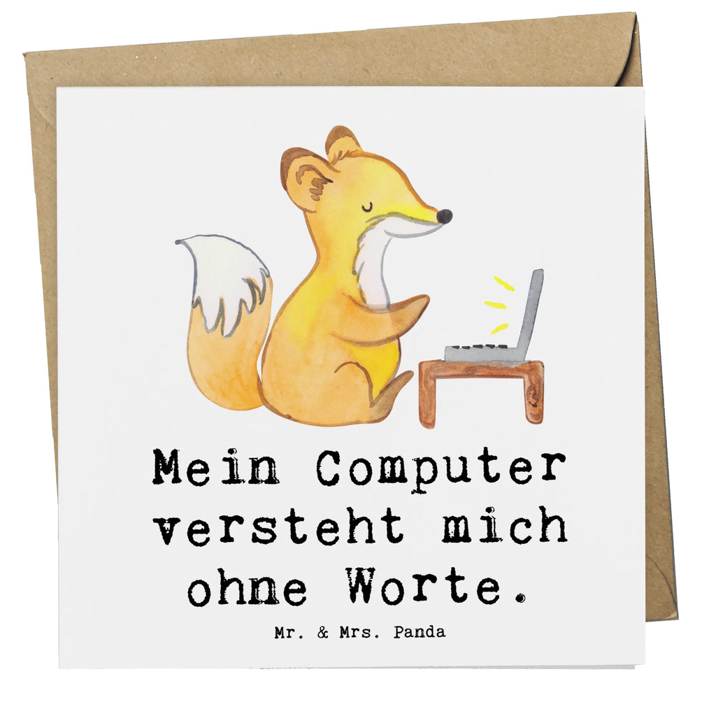 Deluxe Card Mein Computer versteht mich ohne Worte. Klappkarte, Hochwertige Grußkarte, Geburtstagskarte, Hochzeitskarte, Glückwunschkarte, Einladungskarte, Karte, Hochwertige Klappkarte, Grußkarte, Beruf, Ausbildung, Jubiläum, Abschied, Rente, Kollege, Kollegin, Geschenk, Schenken, Arbeitskollege, Mitarbeiter, Firma, Danke, Dankeschön