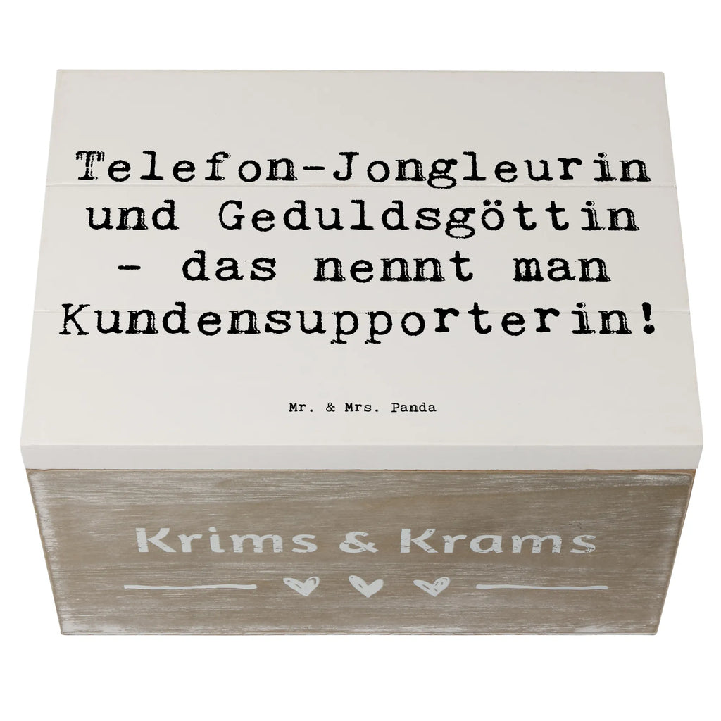Wooden chest Saying Telefon-Jongleurin und Geduldsgöttin - das nennt man Kundensupporterin! Aufbewahrungsbox, Geschenkdose, Dekokiste, Kiste, Holzkiste, XXL, Erinnerungsbox, Truhe, Schatzkiste, Schatulle, Geschenkbox, Erinnerungskiste, Beruf, Ausbildung, Jubiläum, Abschied, Rente, Kollege, Kollegin, Geschenk, Schenken, Arbeitskollege, Mitarbeiter, Firma, Danke, Dankeschön