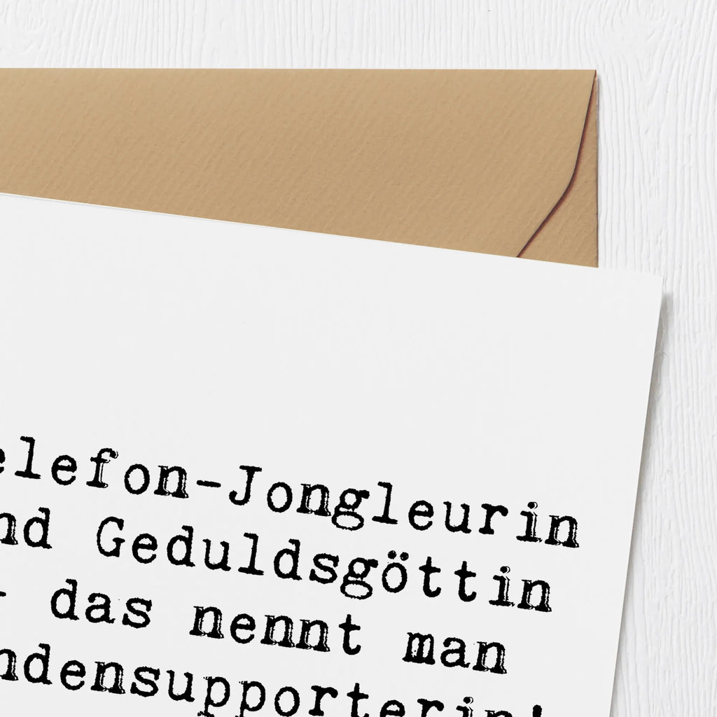 Deluxe Karte Spruch Meisterin Kundensupport Karte, Einladungskarte, Geburtstagskarte, Hochwertige Klappkarte, Grußkarte, Glückwunschkarte, Klappkarte, Hochzeitskarte, Hochwertige Grußkarte, Beruf, Ausbildung, Jubiläum, Abschied, Rente, Kollege, Kollegin, Geschenk, Schenken, Arbeitskollege, Mitarbeiter, Firma, Danke, Dankeschön