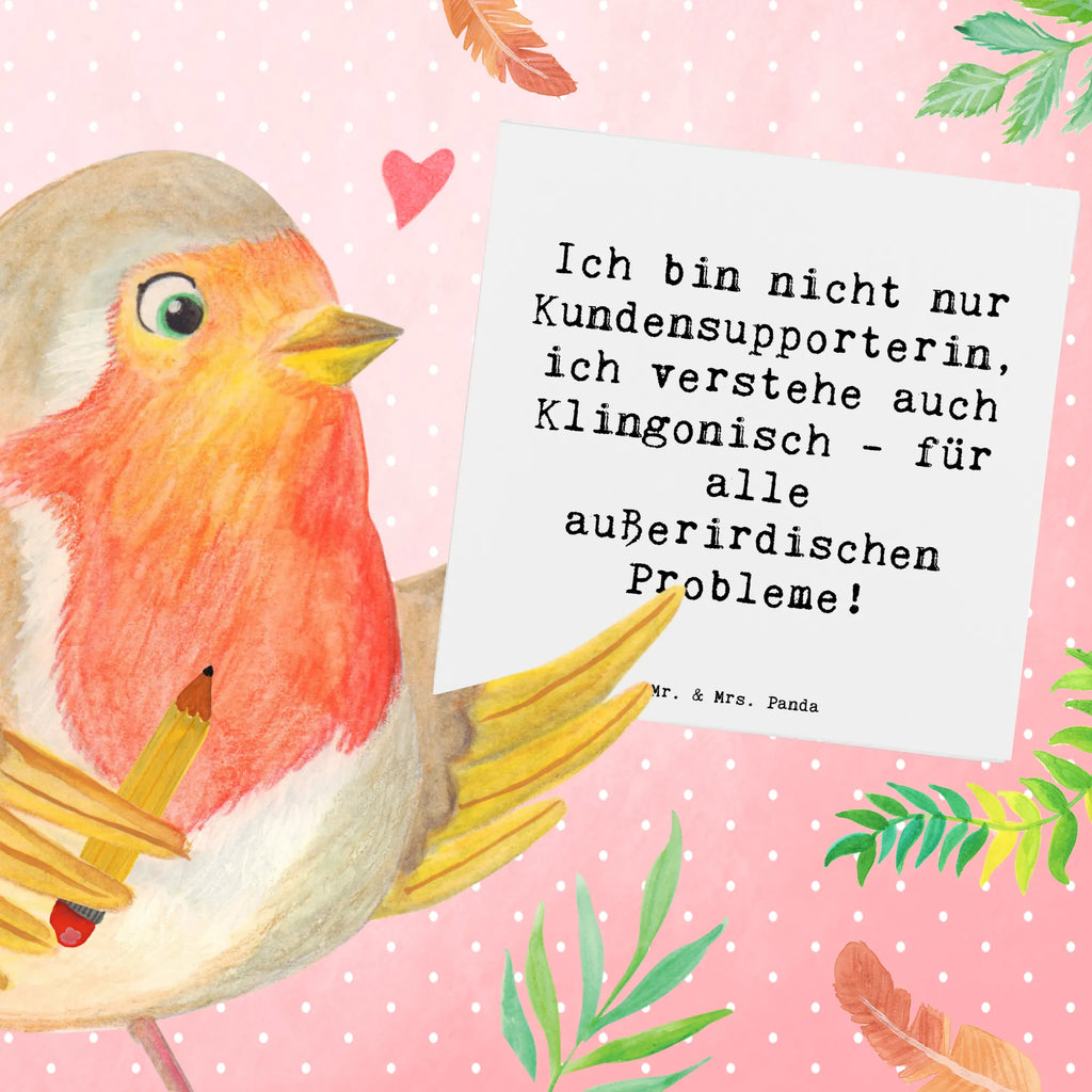 Deluxe Karte Spruch Kundensupport Kompetenz Karte, Grußkarte, Klappkarte, Einladungskarte, Glückwunschkarte, Hochzeitskarte, Geburtstagskarte, Hochwertige Grußkarte, Hochwertige Klappkarte, Beruf, Ausbildung, Jubiläum, Abschied, Rente, Kollege, Kollegin, Geschenk, Schenken, Arbeitskollege, Mitarbeiter, Firma, Danke, Dankeschön