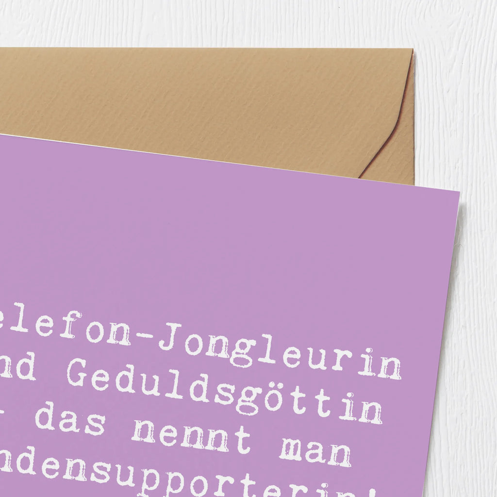 Deluxe Karte Spruch Meisterin Kundensupport Karte, Einladungskarte, Geburtstagskarte, Hochwertige Klappkarte, Grußkarte, Glückwunschkarte, Klappkarte, Hochzeitskarte, Hochwertige Grußkarte, Beruf, Ausbildung, Jubiläum, Abschied, Rente, Kollege, Kollegin, Geschenk, Schenken, Arbeitskollege, Mitarbeiter, Firma, Danke, Dankeschön