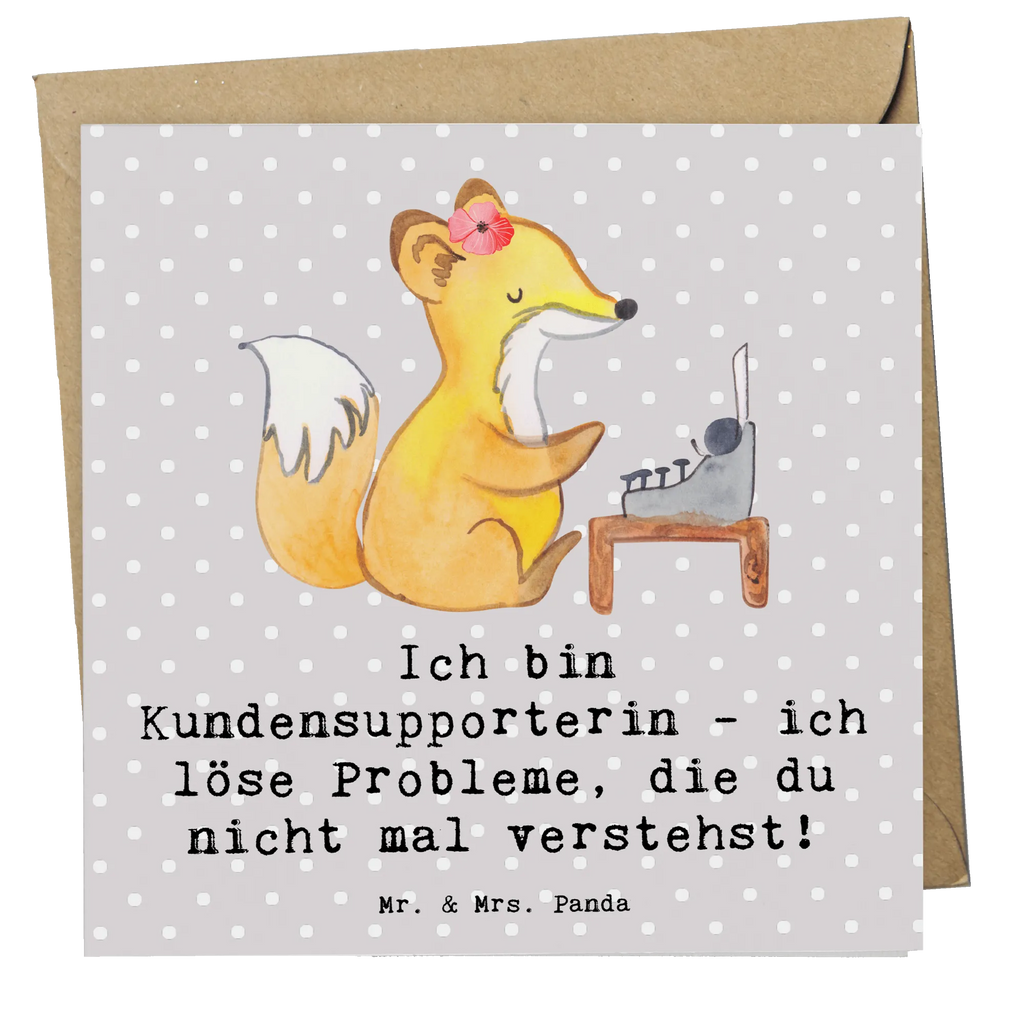 Deluxe Card Ich bin Kundensupporterin - ich löse Probleme, die du nicht mal verstehst! Geburtstagskarte, Glückwunschkarte, Karte, Hochzeitskarte, Grußkarte, Hochwertige Grußkarte, Einladungskarte, Hochwertige Klappkarte, Klappkarte, Beruf, Ausbildung, Jubiläum, Abschied, Rente, Kollege, Kollegin, Geschenk, Schenken, Arbeitskollege, Mitarbeiter, Firma, Danke, Dankeschön
