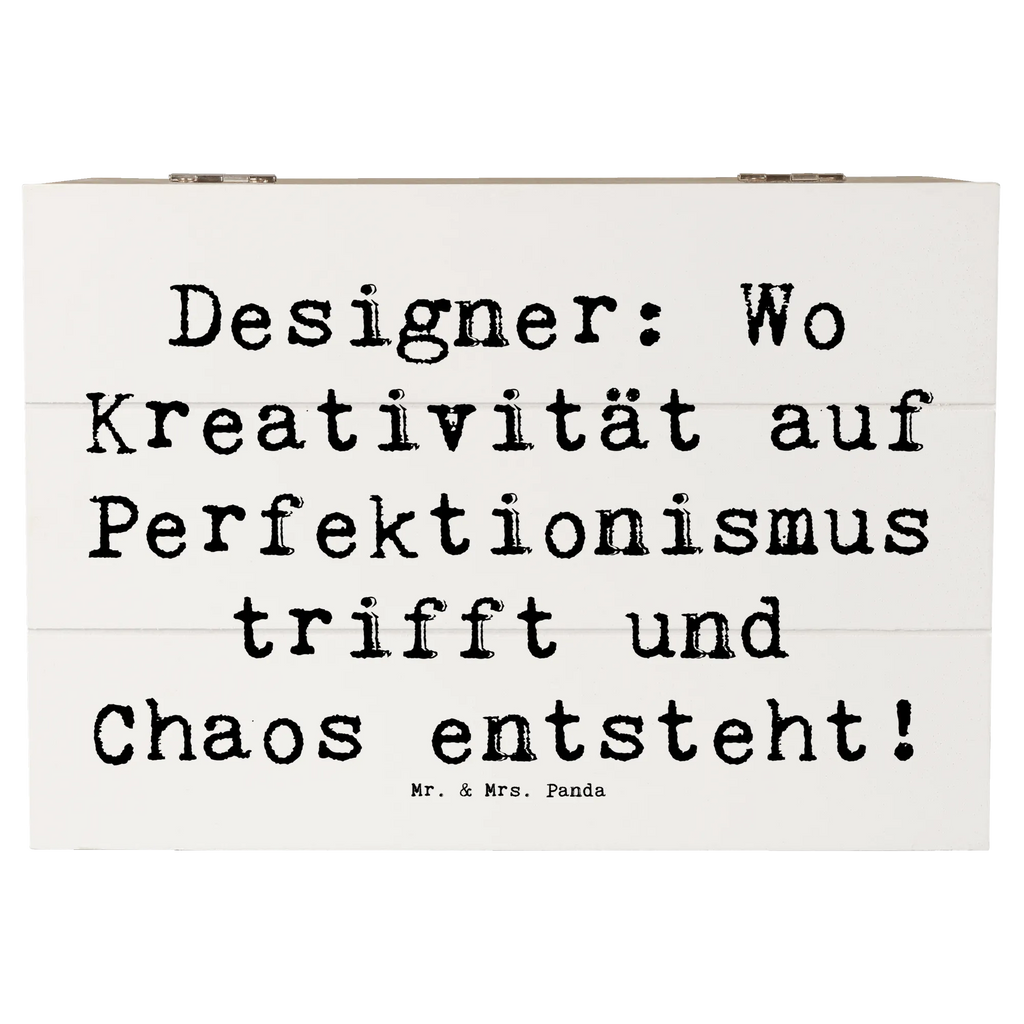 Wooden chest Saying Designer: Wo Kreativität auf Perfektionismus trifft und Chaos entsteht! Truhe, Geschenkbox, Geschenkdose, Erinnerungsbox, XXL, Schatulle, Aufbewahrungsbox, Erinnerungskiste, Schatzkiste, Dekokiste, Kiste, Holzkiste, Beruf, Ausbildung, Jubiläum, Abschied, Rente, Kollege, Kollegin, Geschenk, Schenken, Arbeitskollege, Mitarbeiter, Firma, Danke, Dankeschön