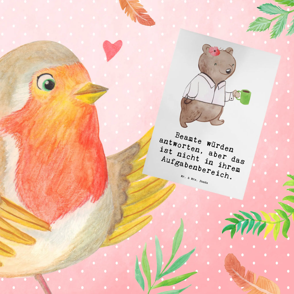 Greetings card Beamte würden antworten, aber das ist nicht in ihrem Aufgabenbereich. Einladungskarte, Klappkarte, Grußkarte, Hochzeitskarte, Karte, Geburtstagskarte, Glückwunschkarte, Ansichtskarten, Beruf, Ausbildung, Jubiläum, Abschied, Rente, Kollege, Kollegin, Geschenk, Schenken, Arbeitskollege, Mitarbeiter, Firma, Danke, Dankeschön