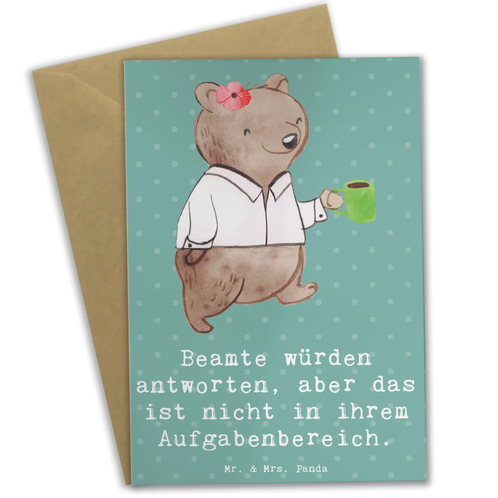 Greetings card Beamte würden antworten, aber das ist nicht in ihrem Aufgabenbereich. Einladungskarte, Klappkarte, Grußkarte, Hochzeitskarte, Karte, Geburtstagskarte, Glückwunschkarte, Ansichtskarten, Beruf, Ausbildung, Jubiläum, Abschied, Rente, Kollege, Kollegin, Geschenk, Schenken, Arbeitskollege, Mitarbeiter, Firma, Danke, Dankeschön