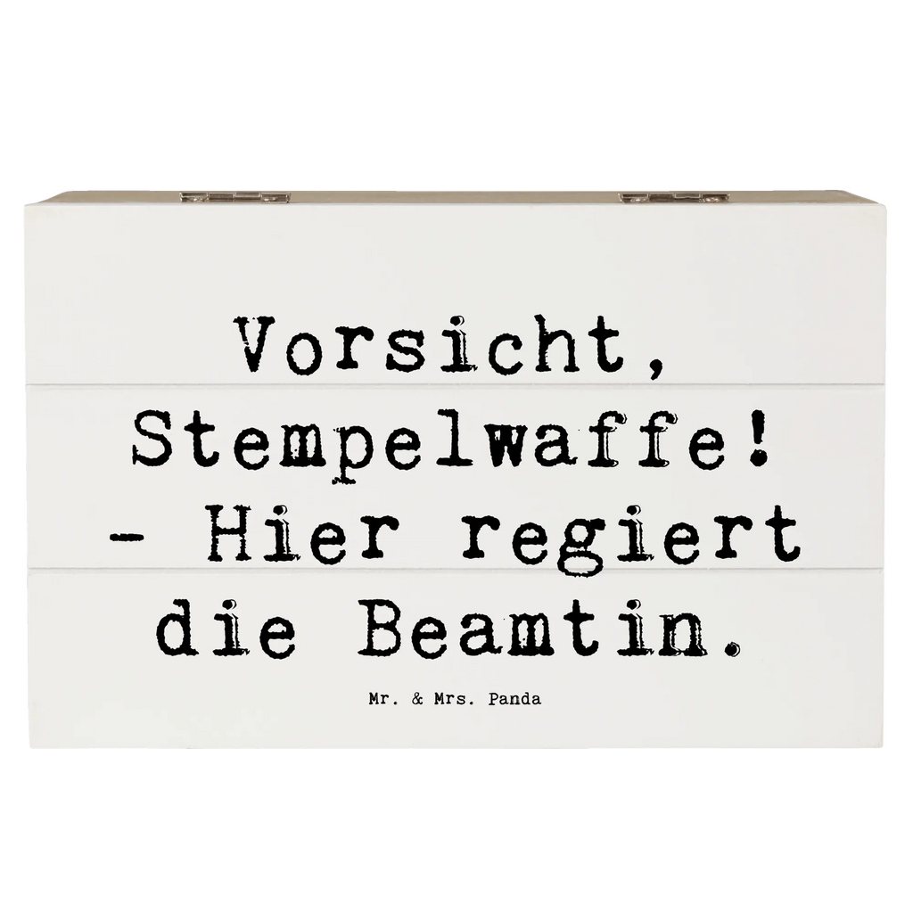 Holzkiste Spruch Beamtin Stempelwaffe Truhe, Dekokiste, Kiste, Erinnerungskiste, Erinnerungsbox, Geschenkbox, Aufbewahrungsbox, Holzkiste, Schatulle, Schatzkiste, XXL, Geschenkdose, Beruf, Ausbildung, Jubiläum, Abschied, Rente, Kollege, Kollegin, Geschenk, Schenken, Arbeitskollege, Mitarbeiter, Firma, Danke, Dankeschön