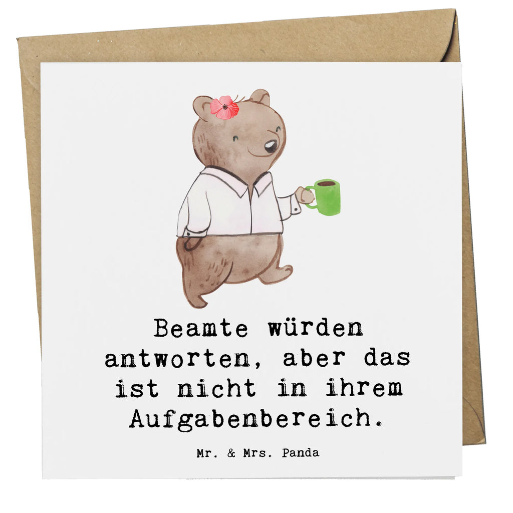 Deluxe Card Beamte würden antworten, aber das ist nicht in ihrem Aufgabenbereich. Hochwertige Grußkarte, Klappkarte, Hochwertige Klappkarte, Karte, Glückwunschkarte, Geburtstagskarte, Einladungskarte, Hochzeitskarte, Grußkarte, Beruf, Ausbildung, Jubiläum, Abschied, Rente, Kollege, Kollegin, Geschenk, Schenken, Arbeitskollege, Mitarbeiter, Firma, Danke, Dankeschön