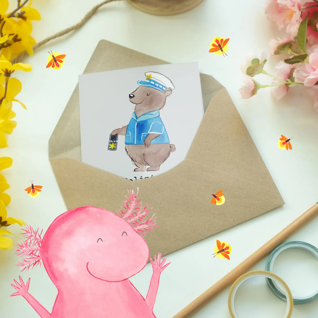 Grußkarte Polizist Ruhestand Einladungskarte, Klappkarte, Karte, Glückwunschkarte, Hochzeitskarte, Ansichtskarten, Grußkarte, Geburtstagskarte, Beruf, Ausbildung, Jubiläum, Abschied, Rente, Kollege, Kollegin, Geschenk, Schenken, Arbeitskollege, Mitarbeiter, Firma, Danke, Dankeschön