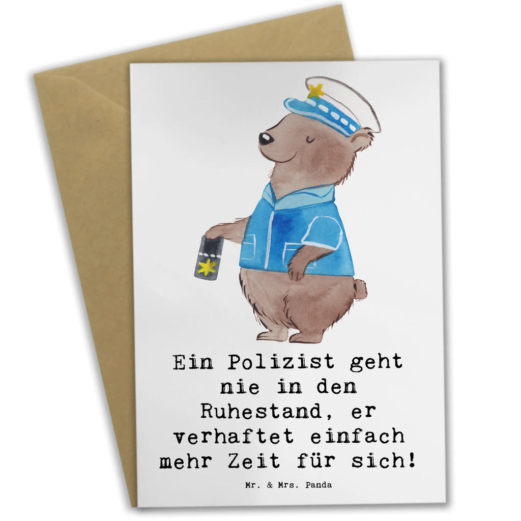 Grußkarte Polizist Ruhestand Einladungskarte, Klappkarte, Karte, Glückwunschkarte, Hochzeitskarte, Ansichtskarten, Grußkarte, Geburtstagskarte, Beruf, Ausbildung, Jubiläum, Abschied, Rente, Kollege, Kollegin, Geschenk, Schenken, Arbeitskollege, Mitarbeiter, Firma, Danke, Dankeschön