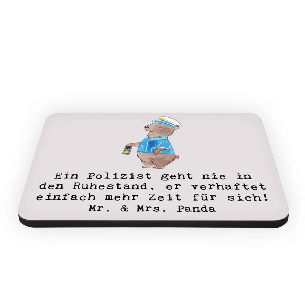 Magnet Ein Polizist geht nie in den Ruhestand, er verhaftet einfach mehr Zeit für sich! Motivmagnete, Kühlschrank Dekoration, Kühlschrankmagnet, Dekomagnet, Pinnwandmagnet, Whiteboard Magnet, Notiz Magnet, Souvenir Magnet, Beruf, Ausbildung, Jubiläum, Abschied, Rente, Kollege, Kollegin, Geschenk, Schenken, Arbeitskollege, Mitarbeiter, Firma, Danke, Dankeschön