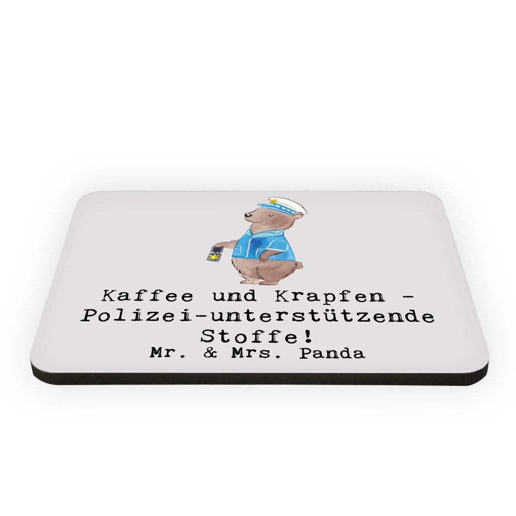 Magnet Kaffee und Krapfen - Polizei-unterstützende Stoffe! Whiteboard Magnet, Kühlschrank Dekoration, Dekomagnet, Kühlschrankmagnet, Notiz Magnet, Pinnwandmagnet, Motivmagnete, Souvenir Magnet, Beruf, Ausbildung, Jubiläum, Abschied, Rente, Kollege, Kollegin, Geschenk, Schenken, Arbeitskollege, Mitarbeiter, Firma, Danke, Dankeschön