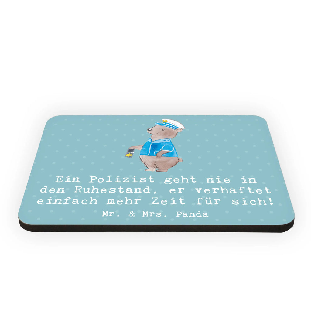 Magnet Ein Polizist geht nie in den Ruhestand, er verhaftet einfach mehr Zeit für sich! Motivmagnete, Kühlschrank Dekoration, Kühlschrankmagnet, Dekomagnet, Pinnwandmagnet, Whiteboard Magnet, Notiz Magnet, Souvenir Magnet, Beruf, Ausbildung, Jubiläum, Abschied, Rente, Kollege, Kollegin, Geschenk, Schenken, Arbeitskollege, Mitarbeiter, Firma, Danke, Dankeschön