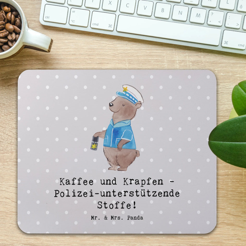 Mauspad Polizist Kaffee Krapfen Mousepad, Designer Mauspad, Arbeitszimmer, Büroausstattung, Mauspad Büro, Mauspad, Einzigartiges Mauspad, Computer zubehör, Mausunterlage, PC Zubehör, Beruf, Ausbildung, Jubiläum, Abschied, Rente, Kollege, Kollegin, Geschenk, Schenken, Arbeitskollege, Mitarbeiter, Firma, Danke, Dankeschön