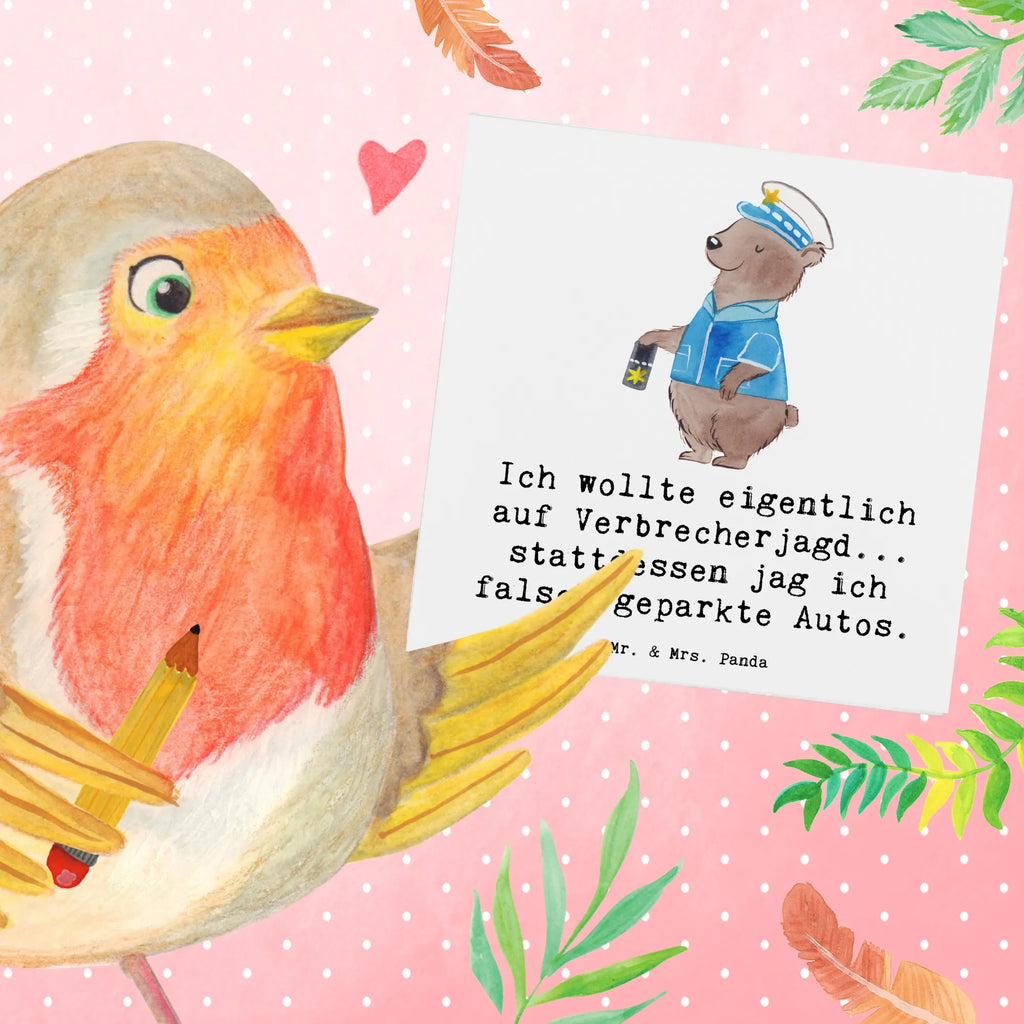 Deluxe Card Ich wollte eigentlich auf Verbrecherjagd... stattdessen jag ich falsch geparkte Autos. Einladungskarte, Hochzeitskarte, Karte, Klappkarte, Hochwertige Grußkarte, Grußkarte, Geburtstagskarte, Hochwertige Klappkarte, Glückwunschkarte, Beruf, Ausbildung, Jubiläum, Abschied, Rente, Kollege, Kollegin, Geschenk, Schenken, Arbeitskollege, Mitarbeiter, Firma, Danke, Dankeschön