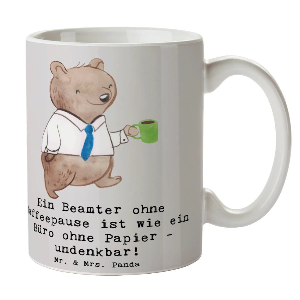 Tasse Beamter Kaffeepause Teetasse, Tasse mit Motiven, Tasse mit Zitaten, Geschenktasse, Porzellantasse, Bürotasse, Kaffeetasse, Tasse, Keramiktasse, Beruf, Ausbildung, Jubiläum, Abschied, Rente, Kollege, Kollegin, Geschenk, Schenken, Arbeitskollege, Mitarbeiter, Firma, Danke, Dankeschön