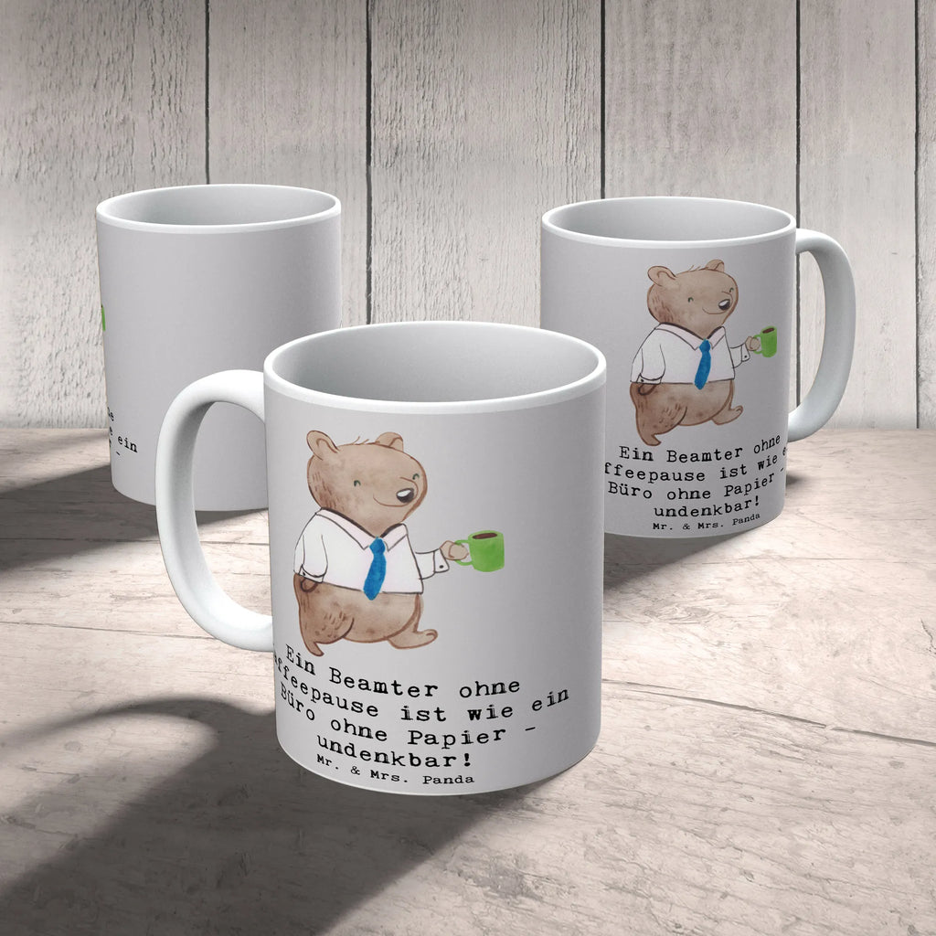 Tasse Beamter Kaffeepause Teetasse, Tasse mit Motiven, Tasse mit Zitaten, Geschenktasse, Porzellantasse, Bürotasse, Kaffeetasse, Tasse, Keramiktasse, Beruf, Ausbildung, Jubiläum, Abschied, Rente, Kollege, Kollegin, Geschenk, Schenken, Arbeitskollege, Mitarbeiter, Firma, Danke, Dankeschön