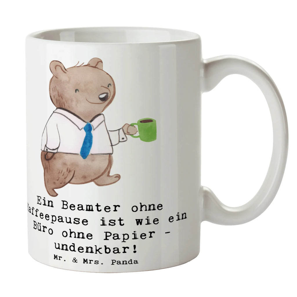 Tasse Beamter Kaffeepause Teetasse, Tasse mit Motiven, Tasse mit Zitaten, Geschenktasse, Porzellantasse, Bürotasse, Kaffeetasse, Tasse, Keramiktasse, Beruf, Ausbildung, Jubiläum, Abschied, Rente, Kollege, Kollegin, Geschenk, Schenken, Arbeitskollege, Mitarbeiter, Firma, Danke, Dankeschön