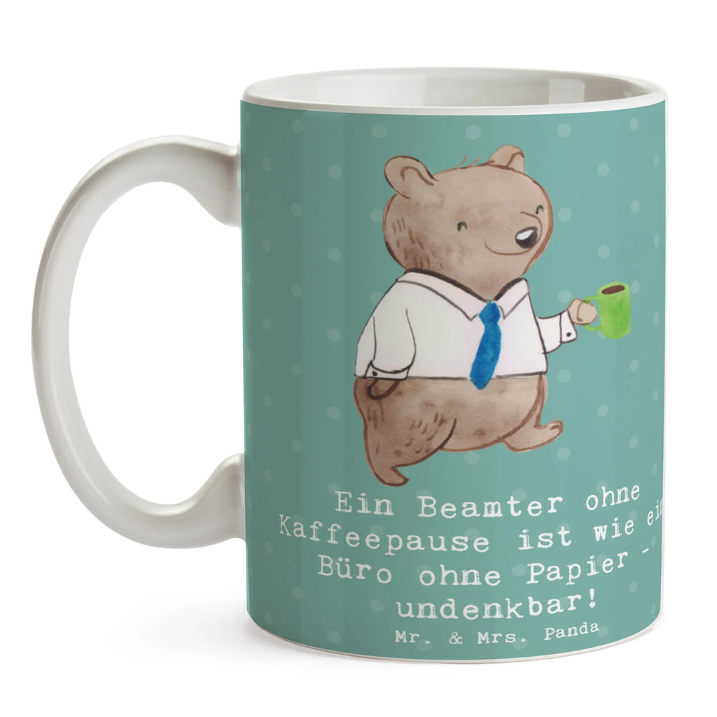 Tasse Beamter Kaffeepause Teetasse, Tasse mit Motiven, Tasse mit Zitaten, Geschenktasse, Porzellantasse, Bürotasse, Kaffeetasse, Tasse, Keramiktasse, Beruf, Ausbildung, Jubiläum, Abschied, Rente, Kollege, Kollegin, Geschenk, Schenken, Arbeitskollege, Mitarbeiter, Firma, Danke, Dankeschön