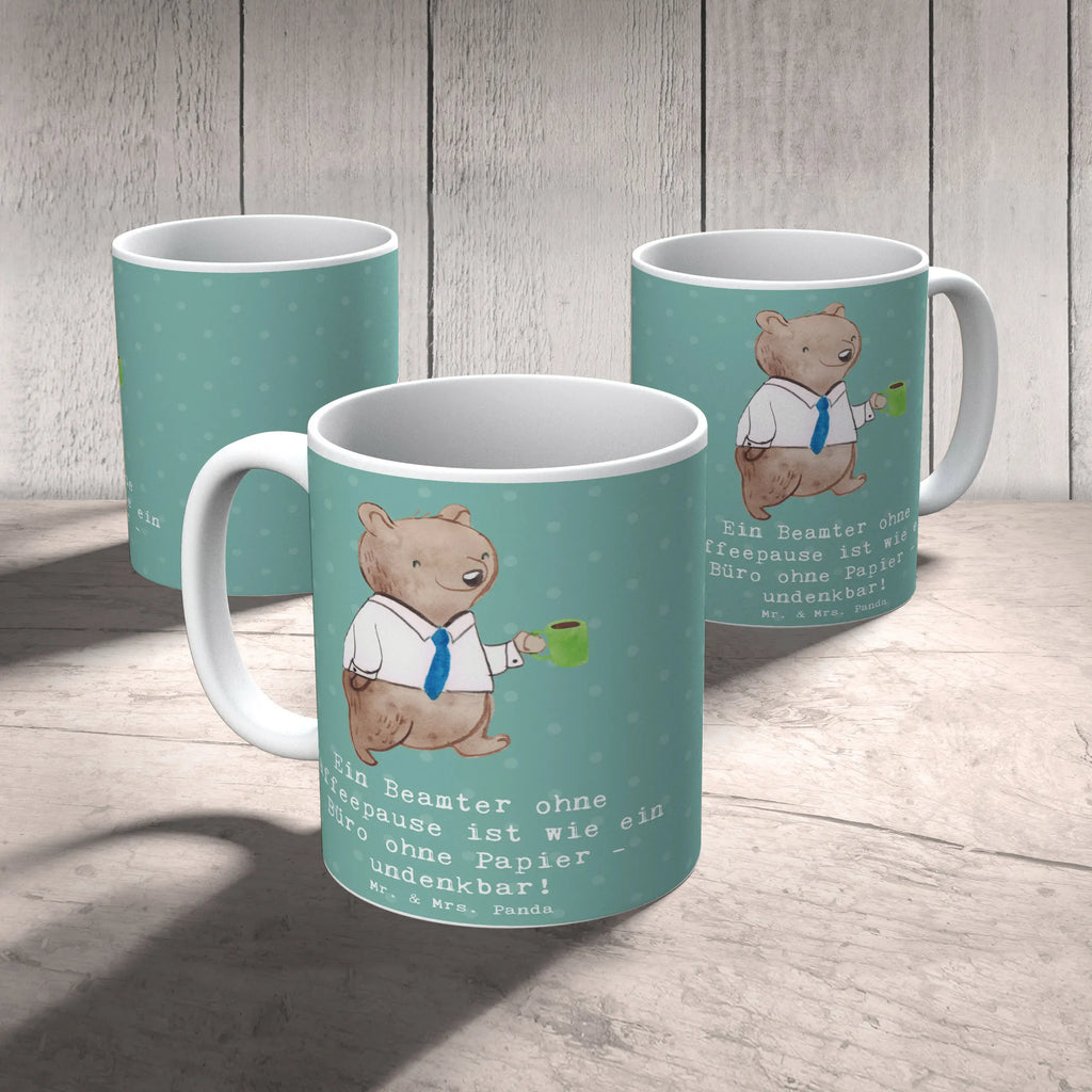 Tasse Beamter Kaffeepause Teetasse, Tasse mit Motiven, Tasse mit Zitaten, Geschenktasse, Porzellantasse, Bürotasse, Kaffeetasse, Tasse, Keramiktasse, Beruf, Ausbildung, Jubiläum, Abschied, Rente, Kollege, Kollegin, Geschenk, Schenken, Arbeitskollege, Mitarbeiter, Firma, Danke, Dankeschön