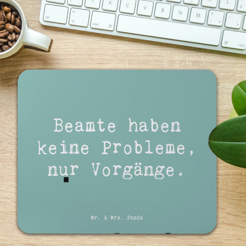 Mouse mat Saying Beamte haben keine Probleme, nur Vorgänge. Mausunterlage, Mauspad Büro, Einzigartiges Mauspad, PC Zubehör, Designer Mauspad, Mauspad, Mousepad, Computer zubehör, Büroausstattung, Arbeitszimmer, Beruf, Ausbildung, Jubiläum, Abschied, Rente, Kollege, Kollegin, Geschenk, Schenken, Arbeitskollege, Mitarbeiter, Firma, Danke, Dankeschön