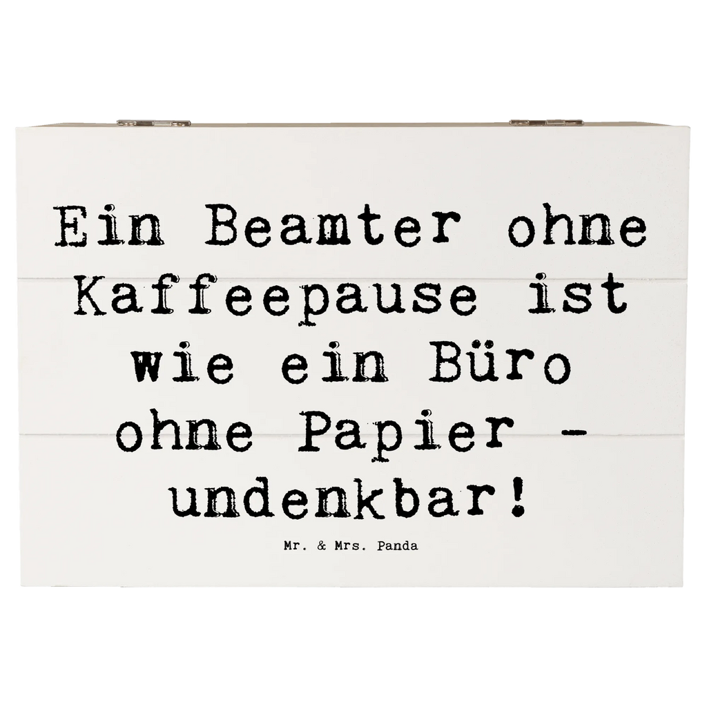 Holzkiste Spruch Beamter Kaffeepause XXL, Aufbewahrungsbox, Geschenkbox, Kiste, Truhe, Dekokiste, Schatulle, Erinnerungsbox, Erinnerungskiste, Geschenkdose, Holzkiste, Schatzkiste, Beruf, Ausbildung, Jubiläum, Abschied, Rente, Kollege, Kollegin, Geschenk, Schenken, Arbeitskollege, Mitarbeiter, Firma, Danke, Dankeschön