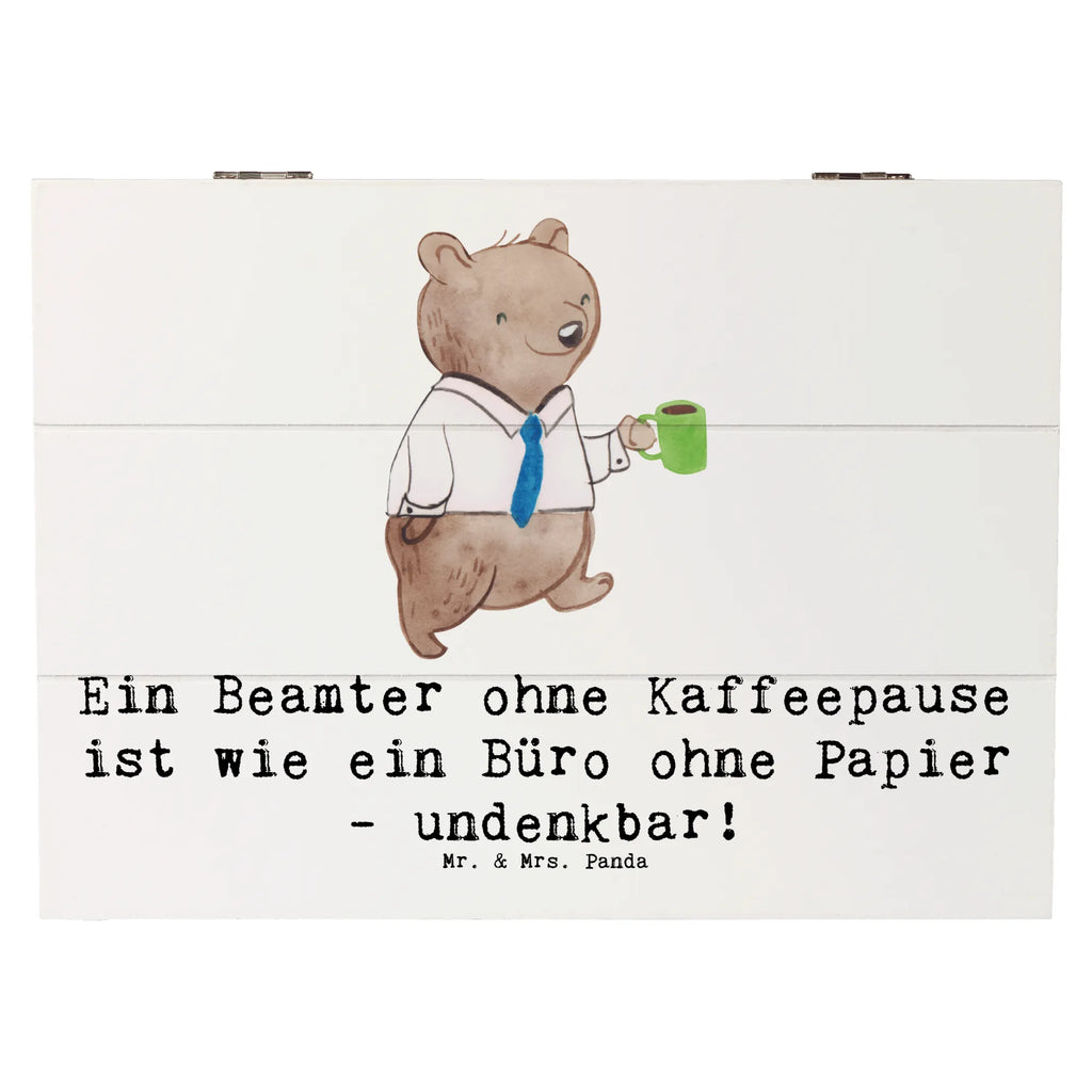 Holzkiste Beamter Kaffeepause Truhe, Dekokiste, XXL, Erinnerungsbox, Kiste, Schatzkiste, Aufbewahrungsbox, Geschenkbox, Geschenkdose, Erinnerungskiste, Schatulle, Holzkiste, Beruf, Ausbildung, Jubiläum, Abschied, Rente, Kollege, Kollegin, Geschenk, Schenken, Arbeitskollege, Mitarbeiter, Firma, Danke, Dankeschön