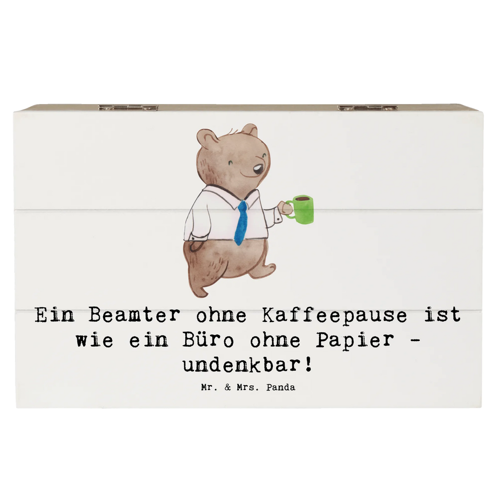 Holzkiste Beamter Kaffeepause Truhe, Dekokiste, XXL, Erinnerungsbox, Kiste, Schatzkiste, Aufbewahrungsbox, Geschenkbox, Geschenkdose, Erinnerungskiste, Schatulle, Holzkiste, Beruf, Ausbildung, Jubiläum, Abschied, Rente, Kollege, Kollegin, Geschenk, Schenken, Arbeitskollege, Mitarbeiter, Firma, Danke, Dankeschön