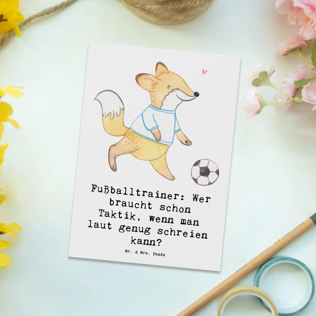 Postkarte Fußballtrainer Motivation Geburtstagskarte, Einladung, Ansichtskarte, Ansichtskarten, Einladungskarte, Postkarte, Grußkarte, Geschenkkarte, Einladungskarten Geburtstag, Einladung Geburtstag, Dankeskarte, Karte, Beruf, Ausbildung, Jubiläum, Abschied, Rente, Kollege, Kollegin, Geschenk, Schenken, Arbeitskollege, Mitarbeiter, Firma, Danke, Dankeschön