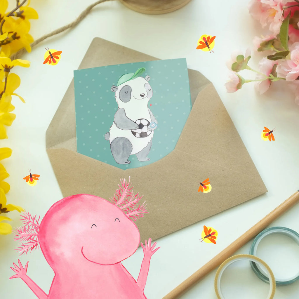 Greetings card Fußballtrainer: Übung macht den Meister, aber Glück entscheidet das Spiel! Geburtstagskarte, Karte, Grußkarte, Ansichtskarten, Einladungskarte, Klappkarte, Hochzeitskarte, Glückwunschkarte, Beruf, Ausbildung, Jubiläum, Abschied, Rente, Kollege, Kollegin, Geschenk, Schenken, Arbeitskollege, Mitarbeiter, Firma, Danke, Dankeschön