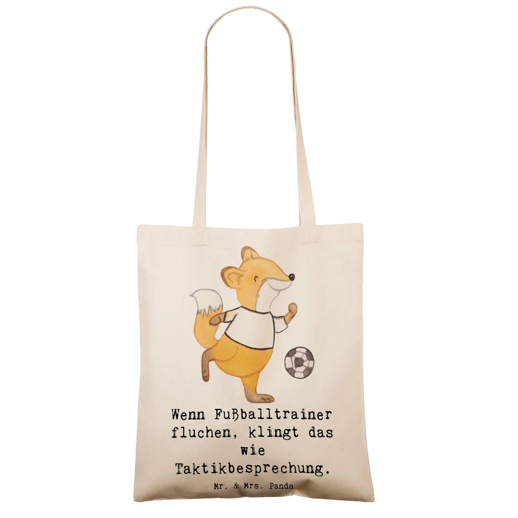 Tote bag Wenn Fußballtrainer fluchen, klingt das wie Taktikbesprechung. Einkaufstüte, Beuteltasche, Shopper, Einkaufstasche, Tragetasche, Tasche, Stoffbeutel, Strandtasche, Beutel, Jutetasche, Jutebeutel, Schultertasche, Stofftasche, Umhängetasche, Laptoptasche, Badetasche, Beruf, Ausbildung, Jubiläum, Abschied, Rente, Kollege, Kollegin, Geschenk, Schenken, Arbeitskollege, Mitarbeiter, Firma, Danke, Dankeschön