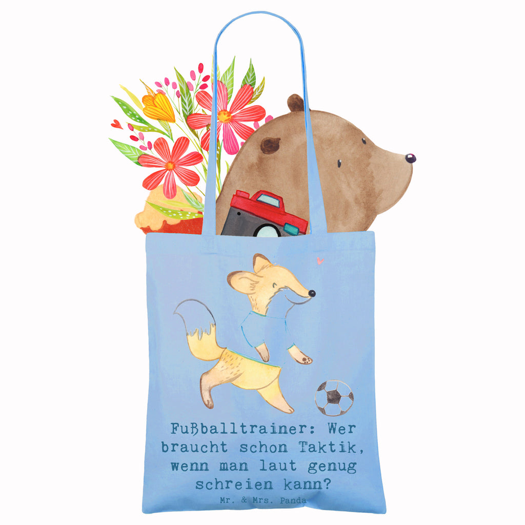 Tote bag Fußballtrainer: Wer braucht schon Taktik, wenn man laut genug schreien kann? stofftasche baumwolle, totebag, Tote Bag, Laptoptasche, tragbeutel, Büchertasche, textiltasche, Henkeltasche, Schultertasche, canvas tasche, Stofftasche, Baumwolltasche, baumwoll shopper, Tasche, Beutel, Stoffbeutel, Umhängetasche, Alltagstasche, festivaltasche, schultertasche baumwolle, festival tasche, freizeitbeutel, Freizeittasche, beutel baumwolle, stoff shopper, Shopping Tasche, schulterbeutel, Tüte, Baumwoll-Shopper, henkeltasche baumwolle, einkaufsshopper, Uni Tasche, Jutetasche, Jutebeutel, studententasche, Baumwollbeutel, Schulbeutel, Tragetasche, umhängebeutel, Strandtasche, umhängetasche baumwolle, universaltasche, Shopper, Schultasche, Baumwoll-Tragetasche, tragetasche baumwolle, tasche baumwolle, dokumententasche, Einkaufsbeutel, campus tasche, textilbeutel, Unitasche, Einkaufstasche, Einkaufstüte, Stoff-Tragetasche, einkaufstasche baumwolle, Beruf, Danke, Schenken, Kollegin, Arbeitskollege, Jubiläum, Mitarbeiter, Firma, Rente, Dankeschön, Kollege, Ausbildung, Geschenk, Abschied