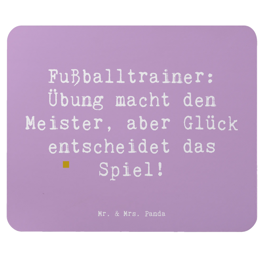 Mouse mat Saying Fußballtrainer: Übung macht den Meister, aber Glück entscheidet das Spiel! Mausunterlage, Designer Mauspad, Mousepad, Arbeitszimmer, Computer zubehör, Einzigartiges Mauspad, PC Zubehör, Mauspad Büro, Mauspad, Büroausstattung, Beruf, Ausbildung, Jubiläum, Abschied, Rente, Kollege, Kollegin, Geschenk, Schenken, Arbeitskollege, Mitarbeiter, Firma, Danke, Dankeschön